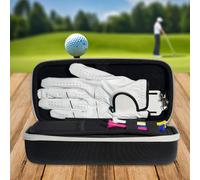 Custodia rigida protettiva per guanti da golf, organizer per borse da golf