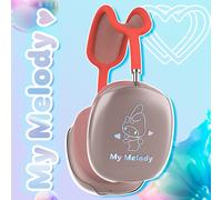 Custodia rigida protettiva trasparente per AirPods Max SANRIO Kuromi, My Melo...