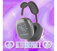 Custodia rigida protettiva trasparente per AirPods Max SANRIO Kuromi, My Melo...