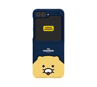 Custodia rigida sottile Kakao Friends Choonsik Big Face per Galaxy Z Flip7 Z ...