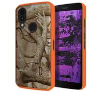 Custodia Rigida Texture A Rete Sottile Con Supporto Per Telefono CAT S62 PRO