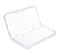 Custodia rigida trasparente per gamepad 3DS XL LL guscio protettivo per console di gioco portatile, ultra trasparente