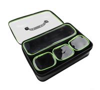 Custodia rinforzata in EVA per pesca alla carpa, borsa da pesca con design a secchiello vivo, contenitore portatile per esche da pesca, organizer per attrezzi da pesca all'aperto