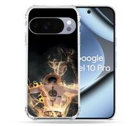 Custodia rinforzata per Google Pixel 10 Pro Manga One Piece Ace Nero
