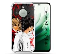 Custodia rinforzata per Honor Magic 8 Lite 5G Manga Death Note Duo