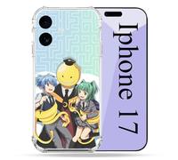 Custodia rinforzata per iPhone 17 Manga Assassination Classroom Kuro Trio