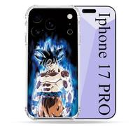 Custodia rinforzata per iPhone 17 Pro Manga Dragon Ball Sangoku, colore: Nero