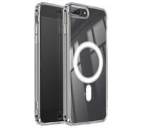 Custodia rinforzata per iPhone 8 Plus modello MagStick Clear Jelly
