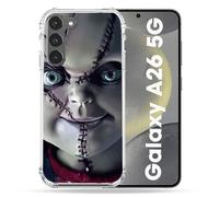 Custodia rinforzata per Samsung Galaxy A26 5G Horror Chucky Cicatrice