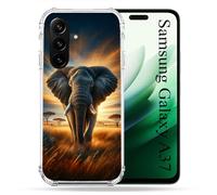 Custodia rinforzata per Samsung Galaxy A37 5G Animal Elephant Savane