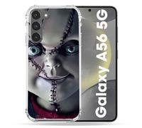 Custodia rinforzata per Samsung Galaxy A56 5G Horror Chucky Cicatrice