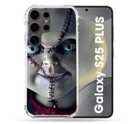 Custodia rinforzata per Samsung Galaxy S25 Plus Horror Chucky Cicatrice
