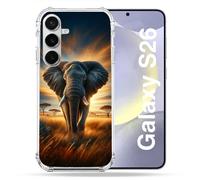 Custodia rinforzata per Samsung Galaxy S26 Animal Elephant Savane