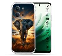 Custodia rinforzata per Xiaomi Redmi 15C 4G Animal Elephant Savane