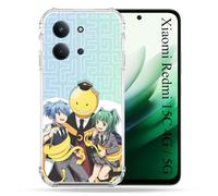 Custodia rinforzata per Xiaomi Redmi 15C 4G Manga Assassination Classroom Kuro Trio