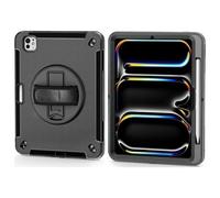 Custodia robusta 4smarts per iPad Pro 11 2024 con maniglia, colore nero.