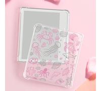 Custodia rosa per e-book, realizzata in materiale TPU, adatta per Kindle Paperwhite, Kobo Clara Color/BW 2024, Kobo Clara 2E, Kobo Libra Color 2024, Kobo Libra 2, un regalo carino GraficoTPU