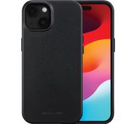 Custodia Roskilde in pelle MagSafe per iPhone 15 nera