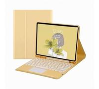 Custodia rotonda con tastiera touchscreen compatibile con iPad da 10,2 pollici (9a generazione) - Regalo a sorpresa