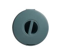 Custodia rotonda per la gestione dei cavi da viaggio con strati rotanti per lo stoccaggio senza grovigli, con imbottitura in silicone e organizer per cavi di ricarica