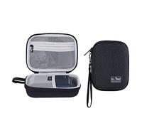 Gadget Organizer Case per GL-AXT1800/ MT1300/ SFT1200/ E750, caricabatterie, cavi e accessori, custodia robusta e durevole, borsa EVA per il trasporto a mano, antiurto, resistente all'acqua (Black)