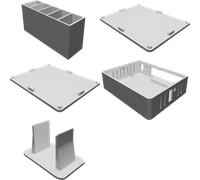 Custodia Router per Mikrotik hAP ac2 RBD52G-5HacD2HnD Cover Stampato 3D