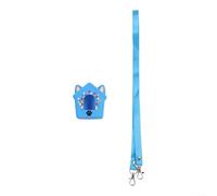 Custodia sagomata in silicone per cuccia Bitzee che consente protezione contro le cadute e protezione dalla polvere con aggiunta minima di profilo (blu)