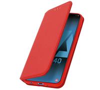 Custodia Samsung Galaxy A40 Portacarte Funzione Supporto Rosso