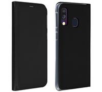 Custodia Samsung Galaxy A40 Portafoglio Flip Cover Sottilissimo - Nero