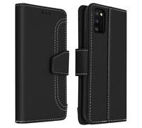 Cover Samsung Galaxy A41 Custodia Folio Portafoglio Funzione Supporto Nero