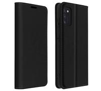 Custodia Samsung Galaxy A41Pelle Portafoglio Funzione Stand - nero