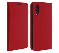 Avizar Custodia Samsung Galaxy A50 Pelle Portafoglio con Funzione Stand Rosso