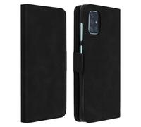Custodia Samsung Galaxy A71 Custodia Portacarte Funzione Supporto Nero