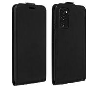 Custodia per Galaxy S20 FE protezione sportellino verticale nero