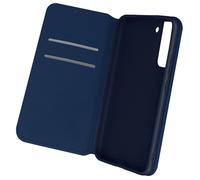 Custodia Samsung Galaxy S22 Portafoglio Funzione Supporto Video Blu