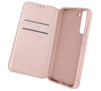 AVIZAR Elec CUSTODIA per Samsung Galaxy S22, Rosa champagne