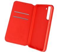 AVIZAR Elec CUSTODIA per Samsung Galaxy S22, Rosso