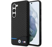 Custodia Samsung Galaxy S23 Plus BMW Pelle Tricolor Nero Carbonio