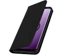 Custodia Samsung Galaxy S9 Plus Cover Pelle Portafoglio Funzione Supporto - Nero