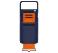 Custodia - SAMSUNG - Z Flip3 - Silicone - Morbida - Blu Navy