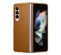 Custodia - SAMSUNG - Z Fold3 - Pelle - Marrone chiaro - Morbida