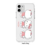 Custodia Sanrio 3 Block Clear Jelly per Galaxy S25 S24 S23 Ultra Plus prodott...
