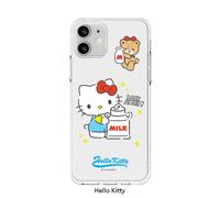 Custodia Sanrio Chocolate Clear Jelly per Galaxy S22 S21 S20 S10 Ultra Plus K...