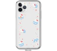 Custodia Sanrio Funny Floor Clear Jelly per Galaxy S25 S24 S23 Ultra Plus pro...