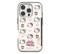 Custodia Sanrio Lovely Pattern Two Cards per iPhone 17 16 15 Pro Pro Max Plus...