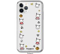 Custodia Sanrio Pixel Circle Clear Jelly per Galaxy S22 S21 S20 S10 Ultra Plu...