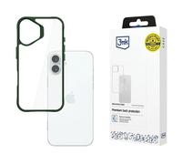 Custodia SatinArmor+ per iPhone 16 Plus 3MK, colore verde