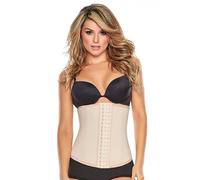 CUSTODIA SCULTOREA PANCIA PIATTA IN LATTICE BEIGE CORSETTO DIMAGRANTE DONNA