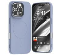 Custodia semi-siliconica Mercury MagSafe per iPhone 16 Pro, colore lavanda