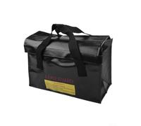 Custodia sicura per batterie al litio e custodia di ricarica con materiali ignifughi progettata per più batterie di controllo remoto e trasporto sicuro (260 x 130 x 150 mm)
